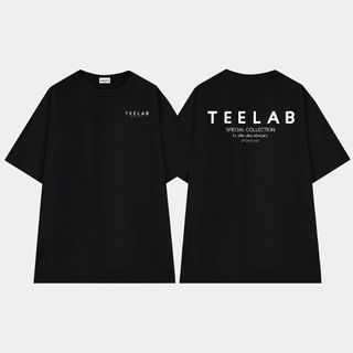 Áo Thun Nam Nữ Unisex TEELAB Oversize tay lỡ ( F1B )
