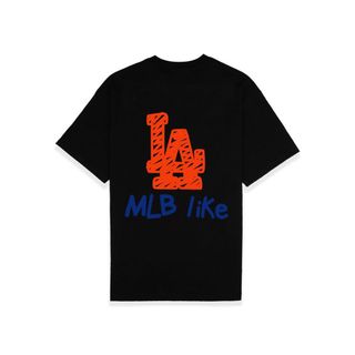 Mẫu áo phông cổ tròn MLB CÁ TÍNH NĂNG ĐỘNG . In 2 mặt sắc nét. Full tag mác ( A2 )