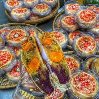 BÁNH PÍA MỠ HÀNH KHOAI MÔN, SIÊU PHẨM MỚI 600G - WINNIE HOUSE