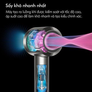Máy sấy tạo kiểu tóc đa năng ion âm, chính hãng siêu sang xịn, hàng nội địa Trung