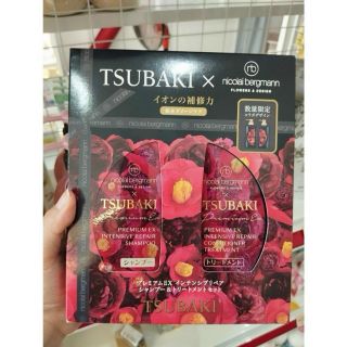 Combo Dầu Gội Xả - Dầu Gội Tsubaki vàng Phục hồi ngăn rụng tóc Premium Repair 490ml/chai TSUBAKI NỞ COSMETIC