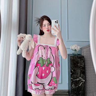 Đồ bộ đùi xước thiết kế cánh tiên