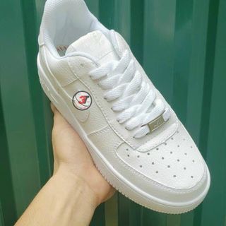 Giày sneaker trắng AF1, Hot trend nam nữ,Giày AIR 1 full trắng dùng đi học