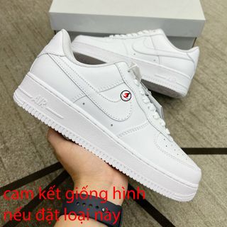 Giày sneaker trắng AF1, Hot trend nam nữ,Giày AIR 1 full trắng dùng đi học