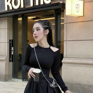 ÁO CỔ YẾM CHẤT TĂM LẠNH - LÊ PHƯƠNG BOUTIQUE