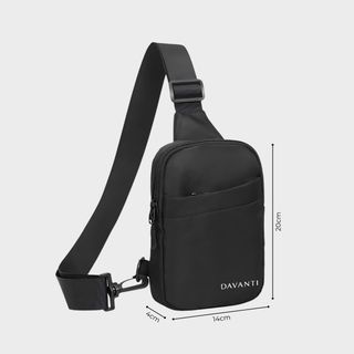 Túi Vải Canvas Đeo Chéo Nhỏ Gọn Năng Động DV305