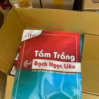 TẮM BẠCH NGỌC LIÊN 2 IN 1 Tại Nhà ( làm da trắng hồng hào ) Loại bỏ tế bào chết tái tạo phục hồi
