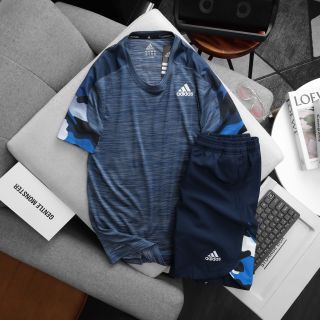 Set das phối cambo đồng bộ vải tuồn dư thoáng mát 1 Size smlxlxxl/12221, set thể thao nam