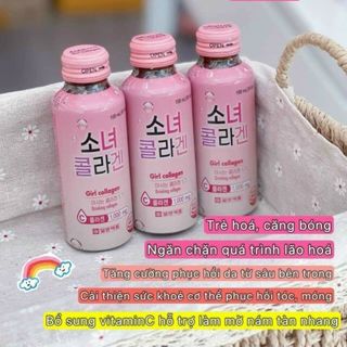 Collagen girl 1000mg Thùng 100 lọ