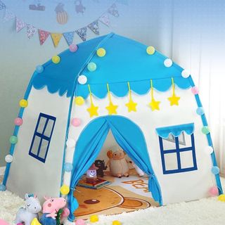 LỀU XẾP GỌN HÌNH NGÔI NHÀ CHO BÉ