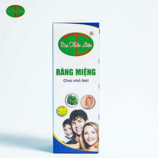 TINH DẦU RĂNG MIỆNG NGỪA SÂU SÚN RĂNG,HÔI MIỆNG,VIÊM HỌNG 5ML - DẠ THẢO LIÊN