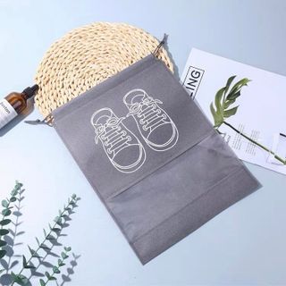 TÚI ĐỰNG GIÀY size lớn 44x32cm Đựng Giày Dép Dây Rút Chống Bẩn Đi Du Lịch Dã Ngoại - Kimi Decor