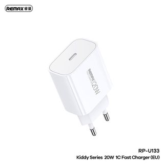 Củ sạc nhanh REMAX RP-U133 EU/US 20W 1 cổng Type C