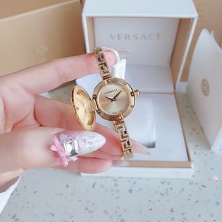 ĐỒNG HỒ NỮ CAO CẤP VERS MEDUSA DÂY KIỀNG MẶT NẮP BẬT MINI SIÊU XINH 1