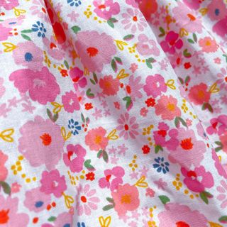 Váy Hoa Bé Gái Đầm Thiết Kế Cho Bé Gái Họa Tiết Hoa Hồng Vải Thô Cotton