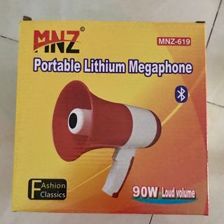 Loa Phóng Thanh Bluetooth MNZ-619 (2 Pin -có usb, khe cắm thẻ nhớ ) 90W