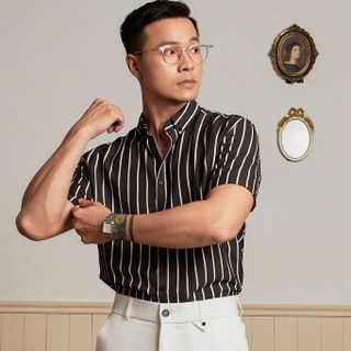ÁO SƠ MI TAY NGẮN AKUBA 02AP0910