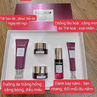 Bộ kayoko tím 5 món Nhật bản