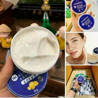 Tẩy tế bào chết mặt vitamin E Thái Lan 50g