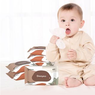 [DEEYEO] Khăn Giấy Ướt Baby Wipe Cao Cấp Đa Năng cho bé Gói 10 Miếng