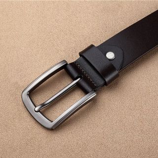 Thắt lưng nam cao cấp hàn quốc da PU bản nhỏ thời trang TL05