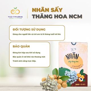 Nhãn sấy thăng hoa NCM hộp 20g
