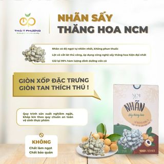 Nhãn sấy thăng hoa NCM hộp 20g