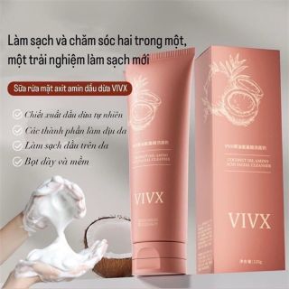 Sữa rửa mặt dầu dừa VIVX