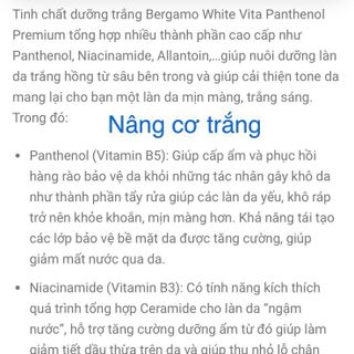Serum nâng cơ Bergamo Hàn Quốc phiên bản nâng cấp 120ml