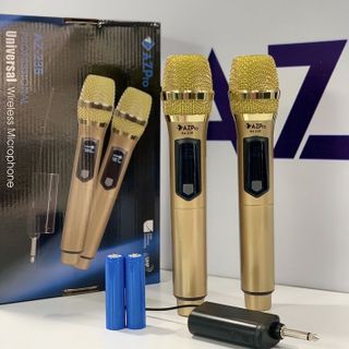 Bộ 2 Mic Karaoke Đa Năng Không Dây AZPro AZ-236 Giá sỉ