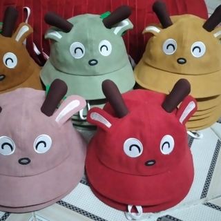 Nón bucket trẻ em đủ mẫu con trâu CQ