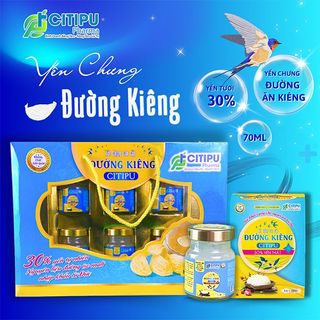 YẾN CHƯNG CAO CẤP ĐƯỜNG KIÊNG HÀM LƯỢNG 30% YẾN CITIPU