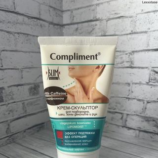 Kem nâng cơ giảm mỡ cằm cổ Compliment với Caffeine 150ml