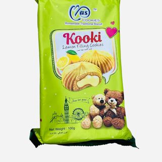 Bánh Mas Kooki Lemon ( Quy Nhân Chanh ) 100gr
