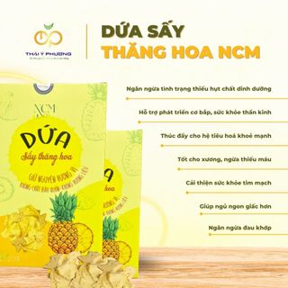 Dứa sấy thăng hoa NCM hộp 20g