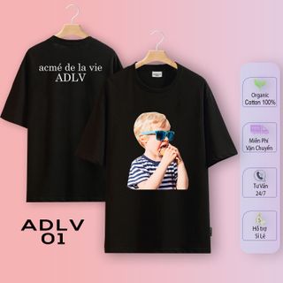 Áo Thun ADLV Các Mẫu Đang Hot Thị Trường - Vải Cotton 2 Chiều Dày Dặn Form OverSize