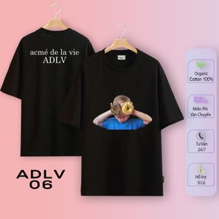 Áo Thun ADLV Các Mẫu Đang Hot Thị Trường - Vải Cotton 2 Chiều Dày Dặn Form OverSize