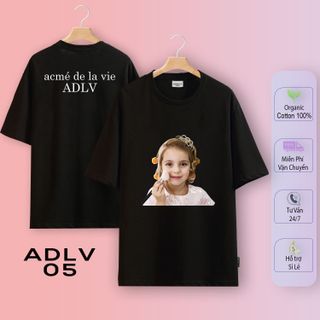Áo Thun ADLV Các Mẫu Đang Hot Thị Trường - Vải Cotton 2 Chiều Dày Dặn Form OverSize