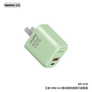 Củ sạc REMAX Kings Series 30W A+C GaN Folding Charger RP-U18