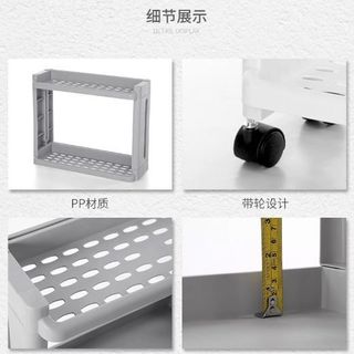 KỆ 4 TẦNG ĐỰNG ĐỒ ĐA NĂNG GÓC HẸP