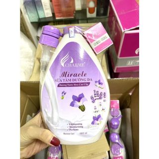 SỮA TẮM HƯƠNG NƯỚC HOA CHARME 1000ML (KÈM QUÀ TẶNG) - SILVER