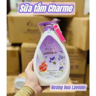 SỮA TẮM HƯƠNG NƯỚC HOA CHARME 1000ML (KÈM QUÀ TẶNG) - SILVER