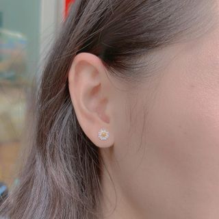 BÔNG TAI NỤ HOA XUYẾN CHI BẠC TA CÓ THẺ HÓA ĐƠN - THẮNG GIANG