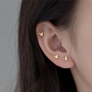 BÔNG TAI BƯỚM VÀNG TÂY 10 KARA CÓ THẺ HÓA ĐƠN - THẮNG GIANG
