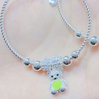 VÒNG TAY GẤU BẠC TA DÀNH CHO BÉ CÓ THẺ HÓA ĐƠN - THẮNG GIANG