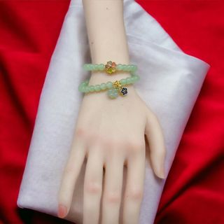 VÒNG TAY CHARM TĨNH ĐIỆN XANH - THẮNG GIANG