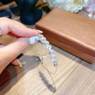 VÒNG TAY PHA LÊ BẠC TA CAO CẤP CÓ THẺ HÓA ĐƠN - THẮNG GIANG