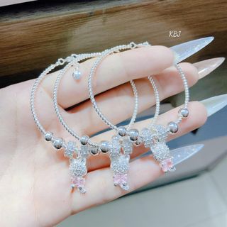 VÒNG TAY HÌNH MÈO BẠC TA DÀNH CHO BÉ - THẮNG GIANG