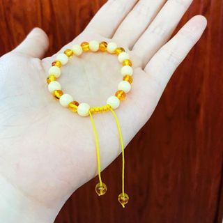 VÒNG TAY HỔ PHÁCH THIÊN NHIÊN PHỐI DÂU TẰM CHO BÉ - THẮNG GIANG