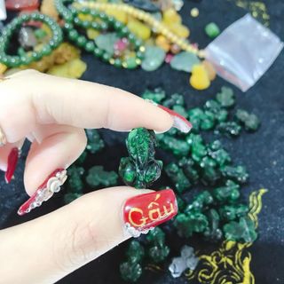 CHARM DÂY CHUYỀN TÌ HƯU NGỌC CẨM THẠCH SƠN THỦY THIÊN NHIÊN - THẮNG GIANG